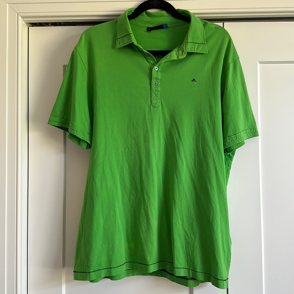 J. Lindeberg Mens Golf Polo